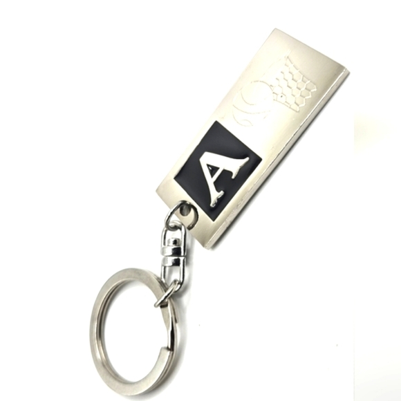 🆓️FREE ADD ON TO BUNDLE Keychain Initial A C D M Hockey Basketball NWOT - Picture 5 of 10